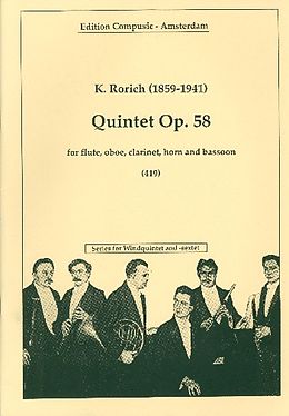 Carl Rorich Notenblätter Quintett op.58
