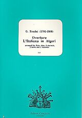 Gioacchino Rossini Notenblätter Overture LItaliana in Algeri