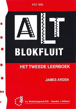 James Arden Notenblätter Altblokfluit vol.2 het tweede leerboek