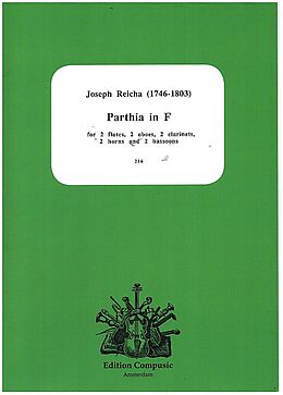 Joseph Reicha Notenblätter Parthia F-dur