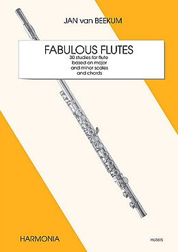 Jan van Beekum Notenblätter Fabulous Flutes 30 studies for