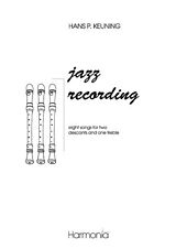 Hans P. Keuning Notenblätter Jazz Recording 8 Songs for