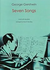 George Gershwin Notenblätter 7 Songs for flute quartet