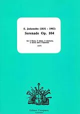 Salomon Jadassohn Notenblätter Serenade op.104 for 2 flutes