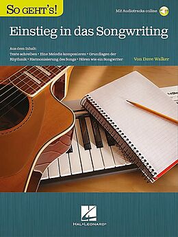 Dave Walker Notenblätter So gehts - Einstieg in das Songwriting (+Audio Online)