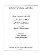 Antonio Vivaldi Notenblätter Concerto ut majeur no.23