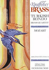 Wolfgang Amadeus Mozart Notenblätter Turkish Rondo for brass quartet