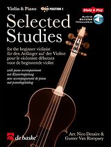  Notenblätter Selected studies vol.1 (+Online Audio)