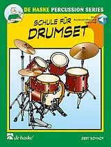 Gert Bomhof Notenblätter Schule für Drumset Band 1 (+Online Audio)