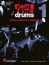 Arjen Oosterhout Notenblätter Real Time Drums Level 1 (+Online-Audio)