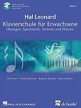 Fred Kern Notenblätter Hal Leonard Klavierschule für Erwachsene Band 1 (+Online-Audio)