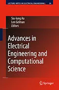 E-Book (pdf) Advances in Electrical Engineering and Computational Science von Sio-Iong Ao, Len Gelman