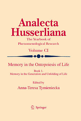 Livre Relié Memory in the Ontopoiesis of Life de 