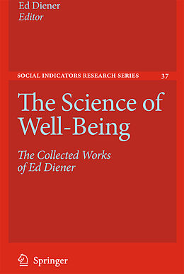 Couverture cartonnée The Science of Well-Being de Ed Diener