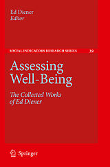 eBook (pdf) Assessing Well-Being de Alex C. Michalos, Ed Diener.