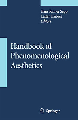 Livre Relié Handbook of Phenomenological Aesthetics de 