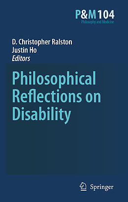 Fester Einband Philosophical Reflections on Disability von 