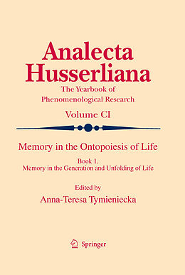 eBook (pdf) Memory in the Ontopoiesis of Life de Anna-Teresa Tymieniecka