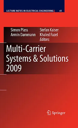 E-Book (pdf) Multi-Carrier Systems & Solutions 2009 von Simon Plass, Armin Dammann, Stefan Kaiser