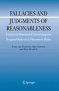 E-Book (pdf) Fallacies and Judgments of Reasonableness von Frans H. Van Eemeren, Bart Garssen, Bert Meuffels