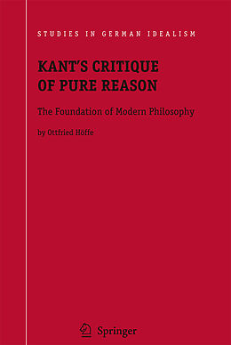 Fester Einband Kant's Critique of Pure Reason von Otfried Höffe