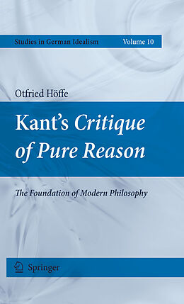 E-Book (pdf) Kant's Critique of Pure Reason von Otfried Höffe