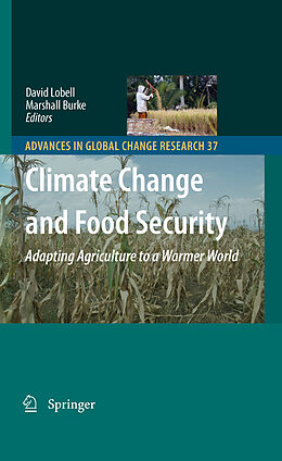 Livre Relié Climate Change and Food Security de 