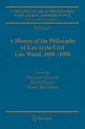 E-Book (pdf) A Treatise of Legal Philosophy and General Jurisprudence von Damiano Canale, Paolo Grossi, Hasso Hofmann