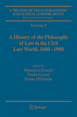 E-Book (pdf) A Treatise of Legal Philosophy and General Jurisprudence von Damiano Canale, Paolo Grossi, Hasso Hofmann