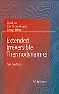 E-Book (pdf) Extended Irreversible Thermodynamics von David Jou, Georgy Lebon, José Casas-Vázquez