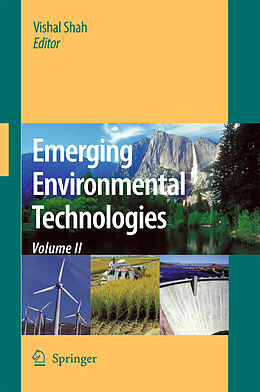 Livre Relié Emerging Environmental Technologies, Volume II de 