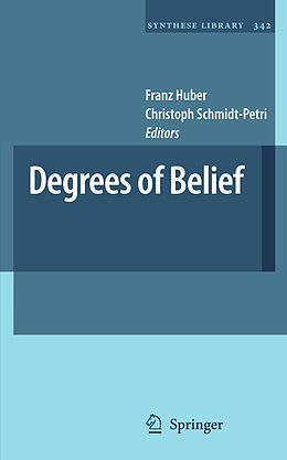 Couverture cartonnée Degrees of Belief de Franz Huber