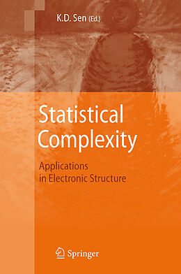 eBook (pdf) Statistical Complexity de K.D. Sen