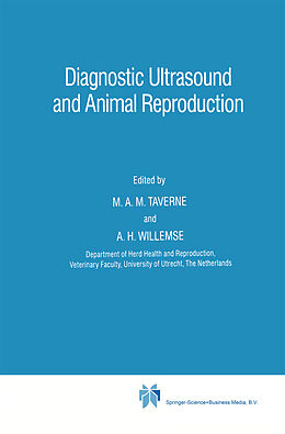 Couverture cartonnée Diagnostic Ultrasound and Animal Reproduction de 