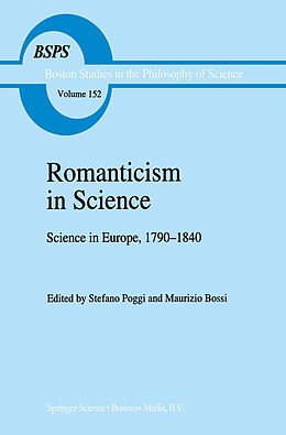 Couverture cartonnée Romanticism in Science de 