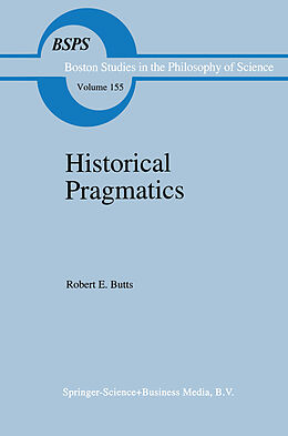 Couverture cartonnée Historical Pragmatics de Robert E. Butts