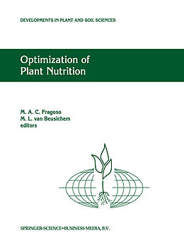 Couverture cartonnée Optimization of Plant Nutrition de 