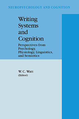 Kartonierter Einband Writing Systems and Cognition von 