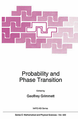 Kartonierter Einband Probability and Phase Transition von 