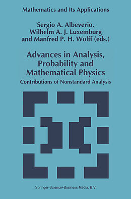 Kartonierter Einband Advances in Analysis, Probability and Mathematical Physics von 