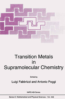 Kartonierter Einband Transition Metals in Supramolecular Chemistry von 