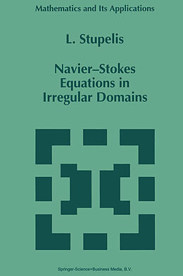 Kartonierter Einband Navier-Stokes Equations in Irregular Domains von L. Stupelis