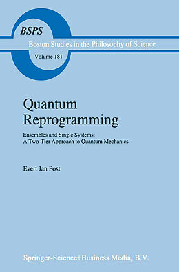 Couverture cartonnée Quantum Reprogramming de E. J. Post
