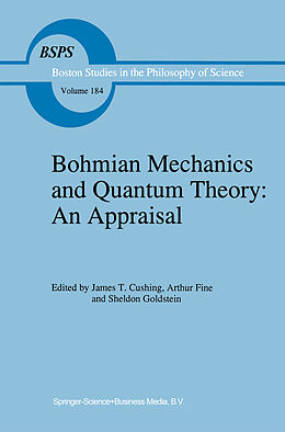 Couverture cartonnée Bohmian Mechanics and Quantum Theory: An Appraisal de 
