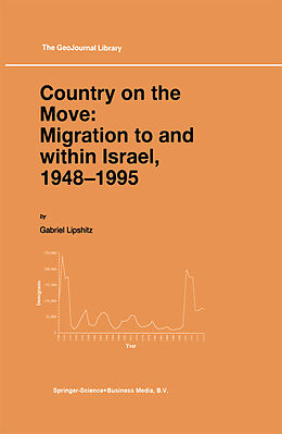 Kartonierter Einband Country on the Move: Migration to and within Israel, 1948 1995 von Gabriel Lipshitz