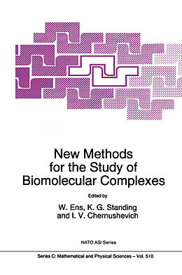 Kartonierter Einband New Methods for the Study of Biomolecular Complexes von 