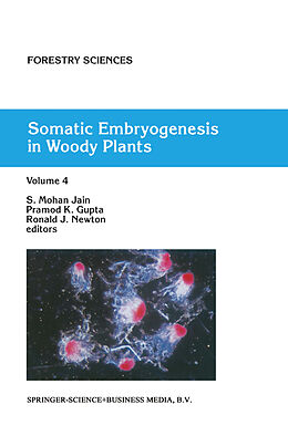 Couverture cartonnée Somatic Embryogenesis in Woody Plants de 
