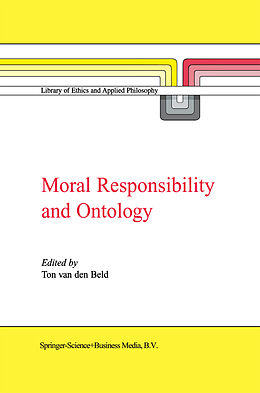 Couverture cartonnée Moral Responsibility and Ontology de 