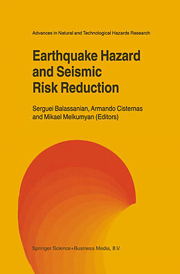 Kartonierter Einband Earthquake Hazard and Seismic Risk Reduction von 