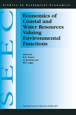 Couverture cartonnée Economics of Coastal and Water Resources: Valuing Environmental Functions de 